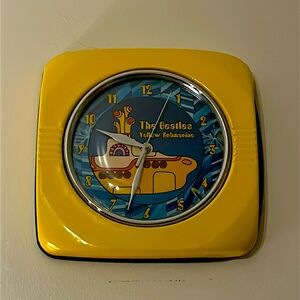 Yellow Submarine Clock